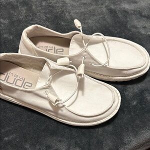 Hey Dude Off-White Loafers
